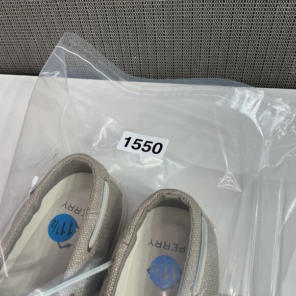 Sperry Men's Boat Shoes Size 11.5 Beige Canvas Slip-On Casual - Picture 8 of 8